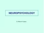 NEUROPSYCHOLOGY - slide 1
