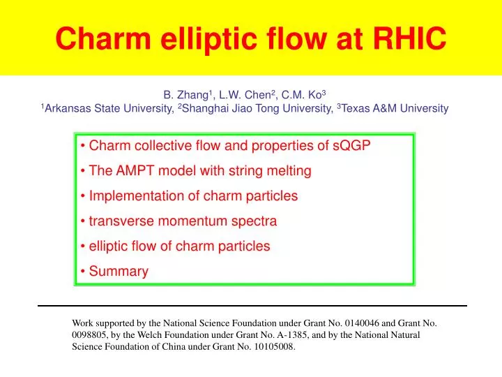 charm elliptic flow at rhic