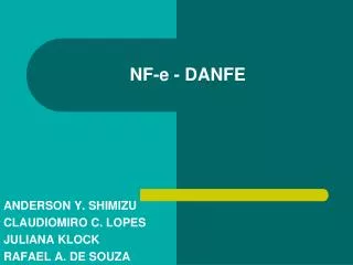 nf e danfe
