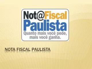 nota fiscal paulista