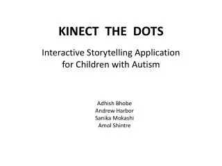 KINECT THE DOTS