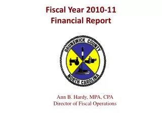 Fiscal Year 2010-11 Financial Report