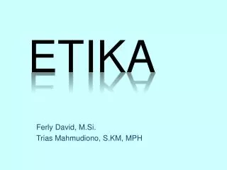 etika