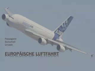 passagiere sicherheit umwelt