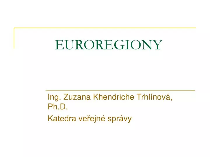 euroregiony