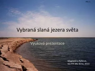 vybran slan jezera sv ta