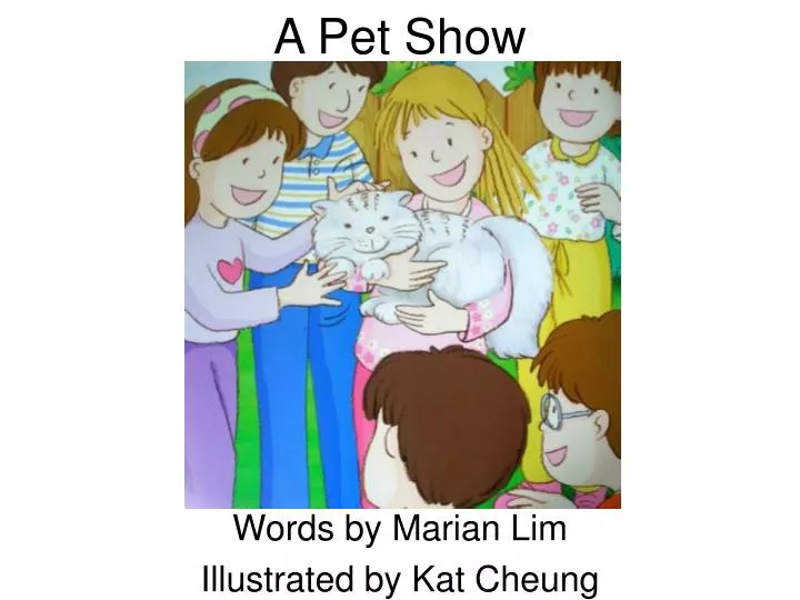 a pet show