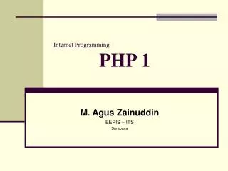 internet programming php 1