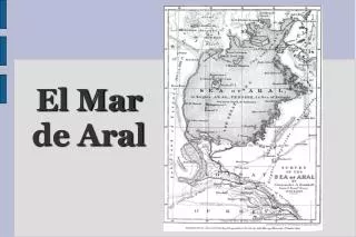el mar de aral