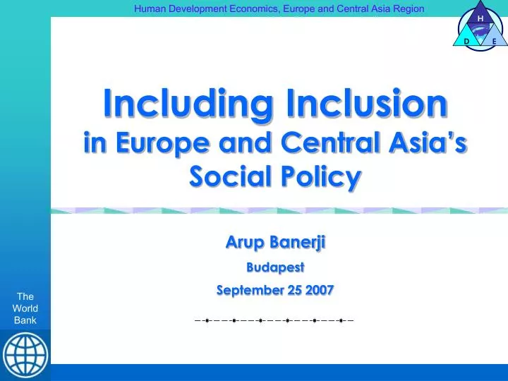 including inclusion in europe and central asia s social policy