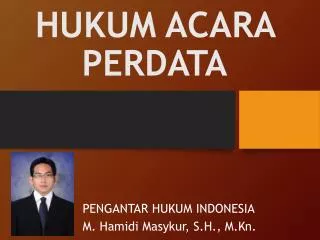hukum acara perdata
