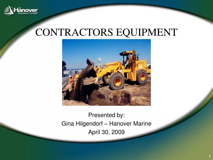 contractors equipment