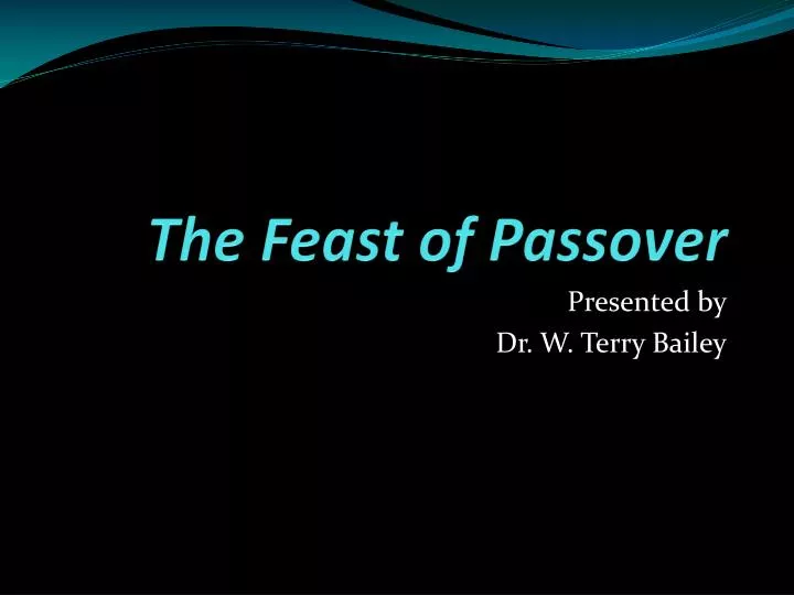 the feast of passover