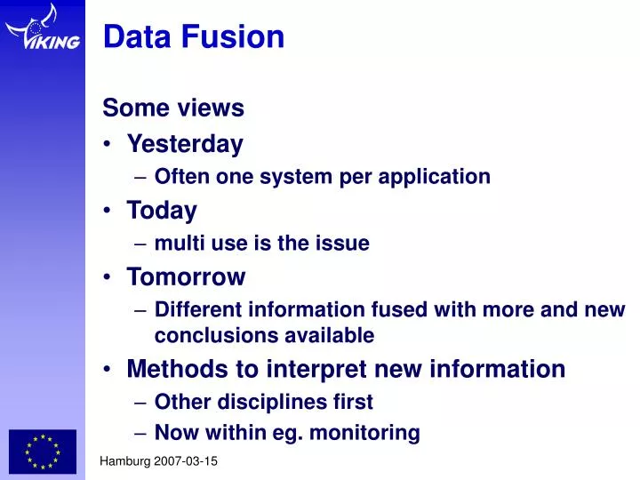 data fusion