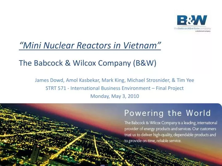 mini nuclear reactors in vietnam