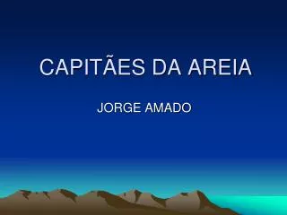 capit es da areia