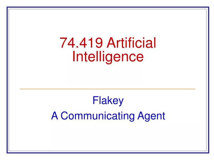 74 419 artificial intelligence