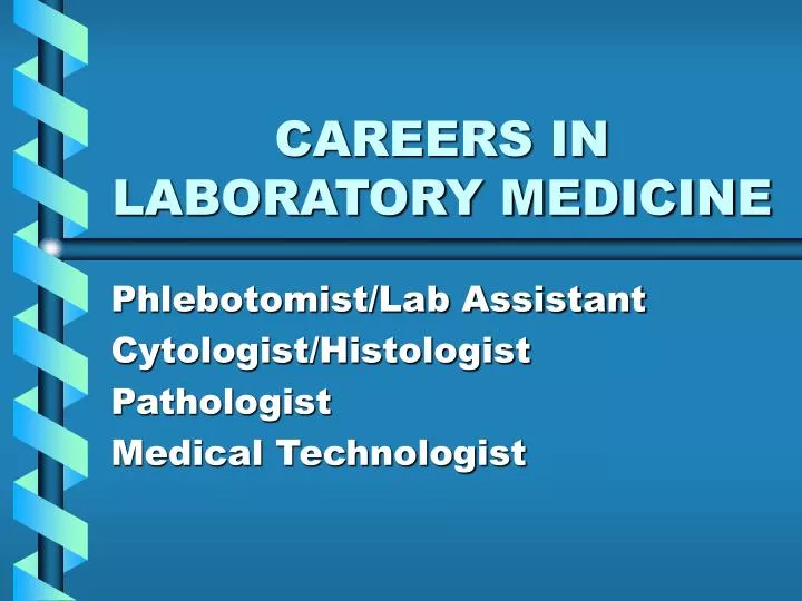 careers in laboratory medicine