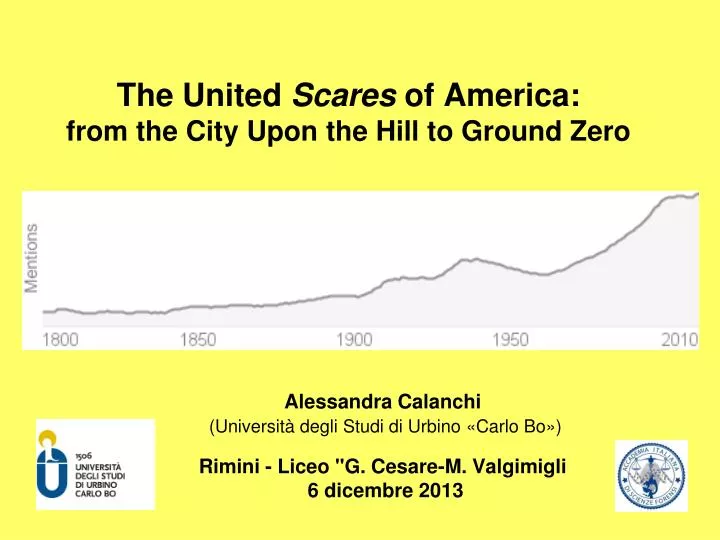 the united scares of america from the city upon the hill to ground zero