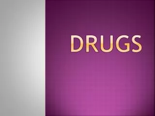 DRUGS