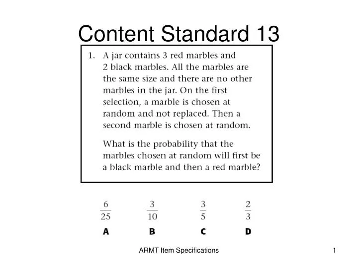 content standard 13