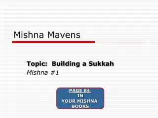 Mishna Mavens