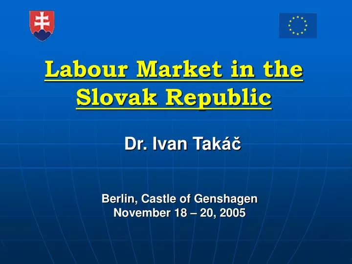 labour market in the slovak republic