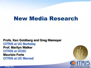 New Media Research