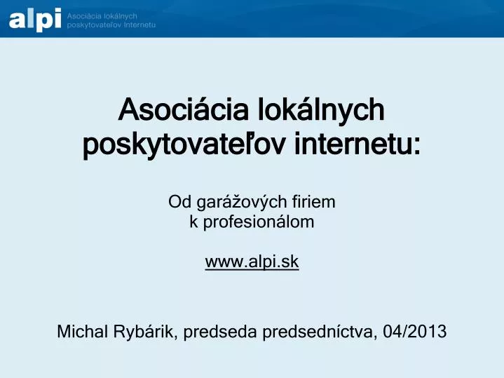 michal ryb rik predseda predsedn ctva 04 2013