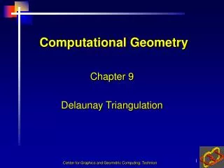 Computational Geometry