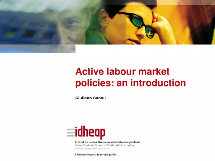 active labour market policies an introduction