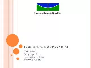 log stica empresarial