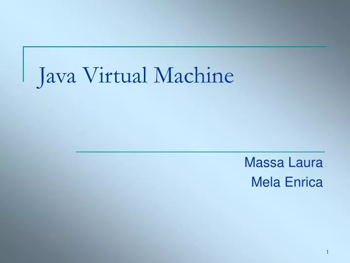 java virtual machine