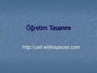 retim tasar m