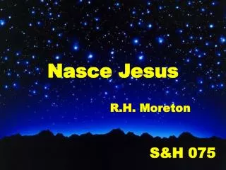 nasce jesus