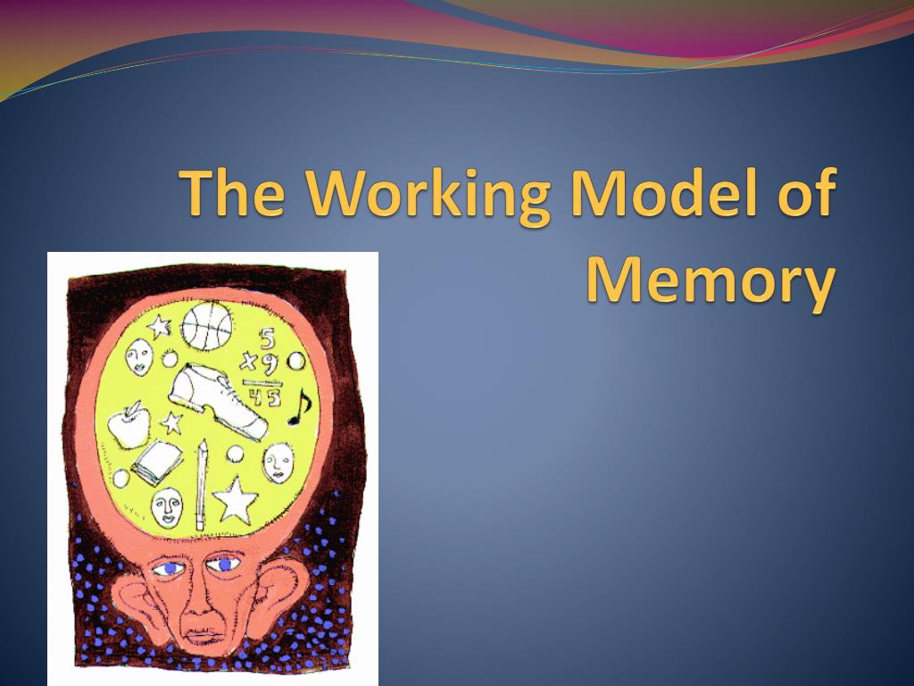 PPT - The Working Model of Memory PowerPoint Presentation, free ...