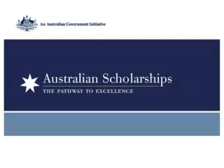 Overview of Australian Scholarships