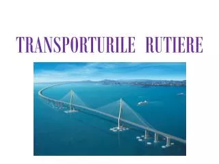 transporturile rutiere