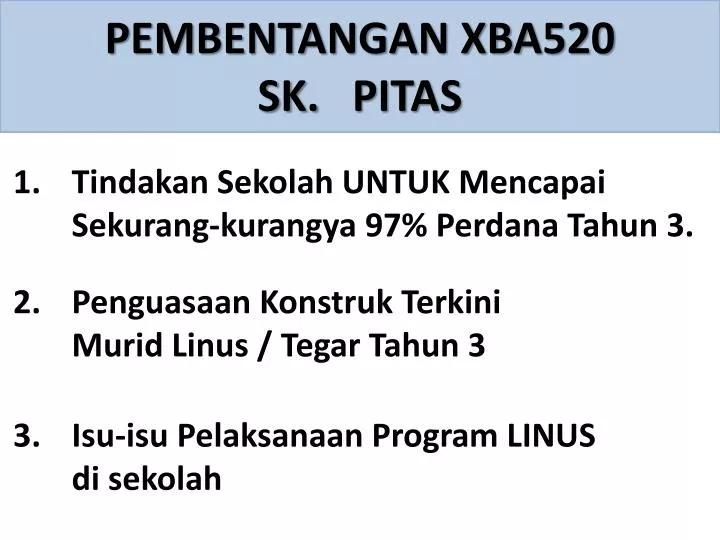 tindakan sekolah untuk mencapai sekurang kurangya 9 7 perdana tahun 3