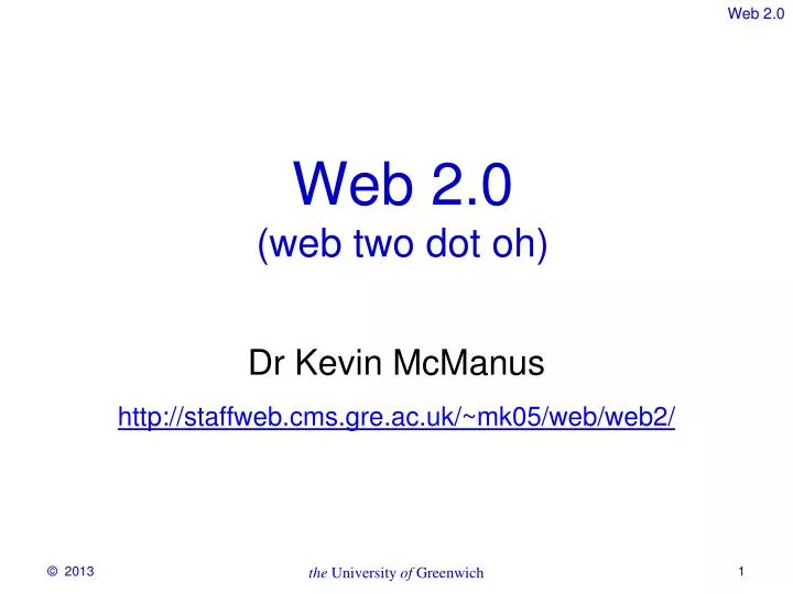 web 2 0 web two dot oh