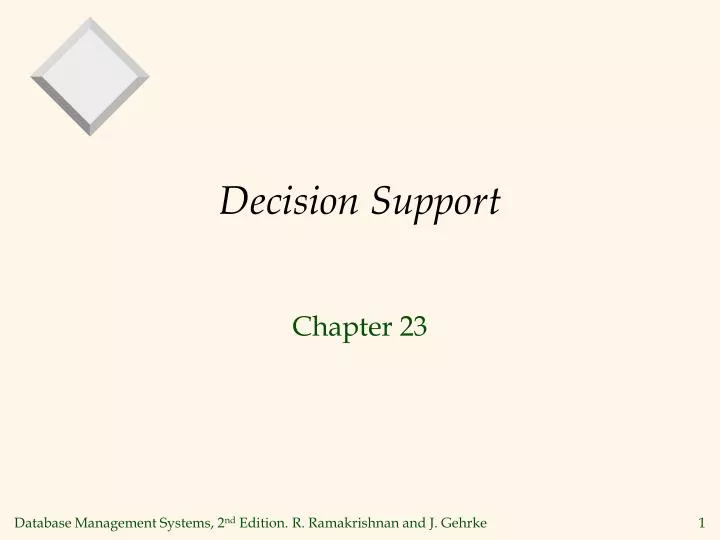 decision support
