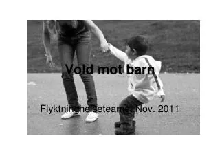 vold mot barn