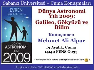 sabanc niversitesi cuma konu malar