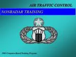 AIR TRAFFIC CONTROL - slide 1