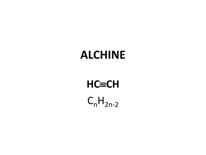 alchine