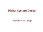 Digital System Design ASMD based Design - slide 1