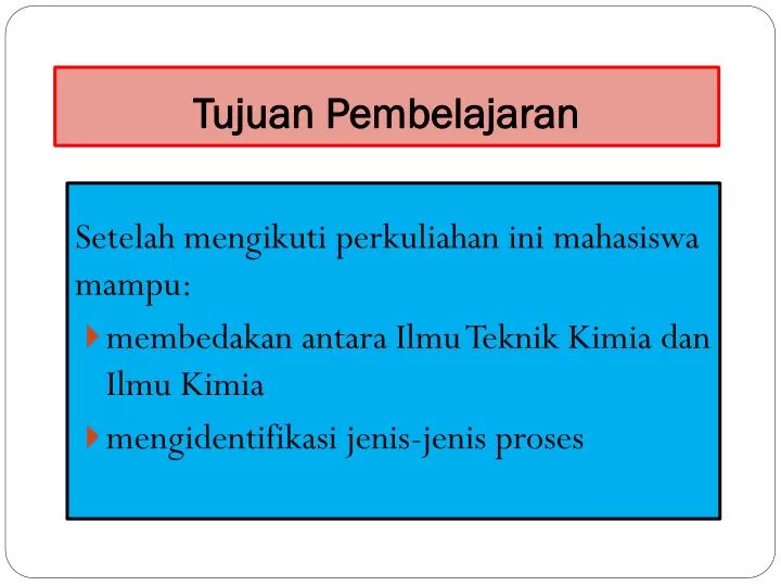 tujuan pembelajaran