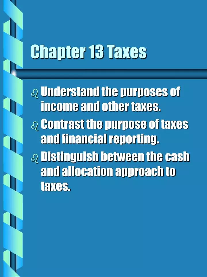 chapter 13 taxes