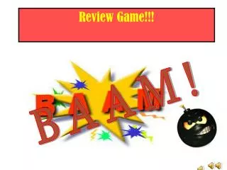 Review Game!!!