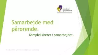 samarbejde med p r rende